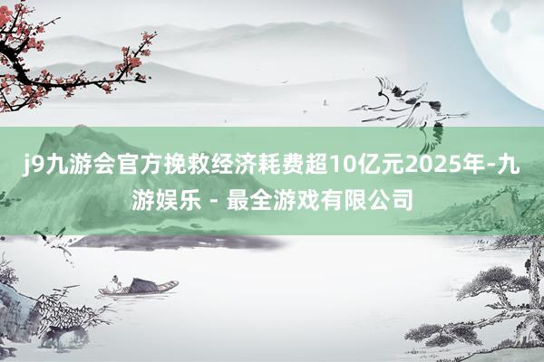 j9九游会官方挽救经济耗费超10亿元2025年-九游娱乐 - 最全游戏有限公司